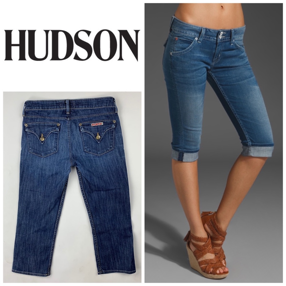 Hudson Jeans Malibu Capri Denim Jeans 👖